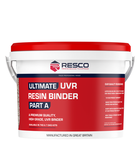 RESCO - Ultimate Resin Bound Binder UVR Resin - 7.5 KG