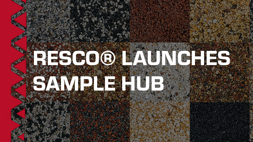 We've Launched the Resco® Sample Hub - Discover Your Perfect Resin Bound Blend