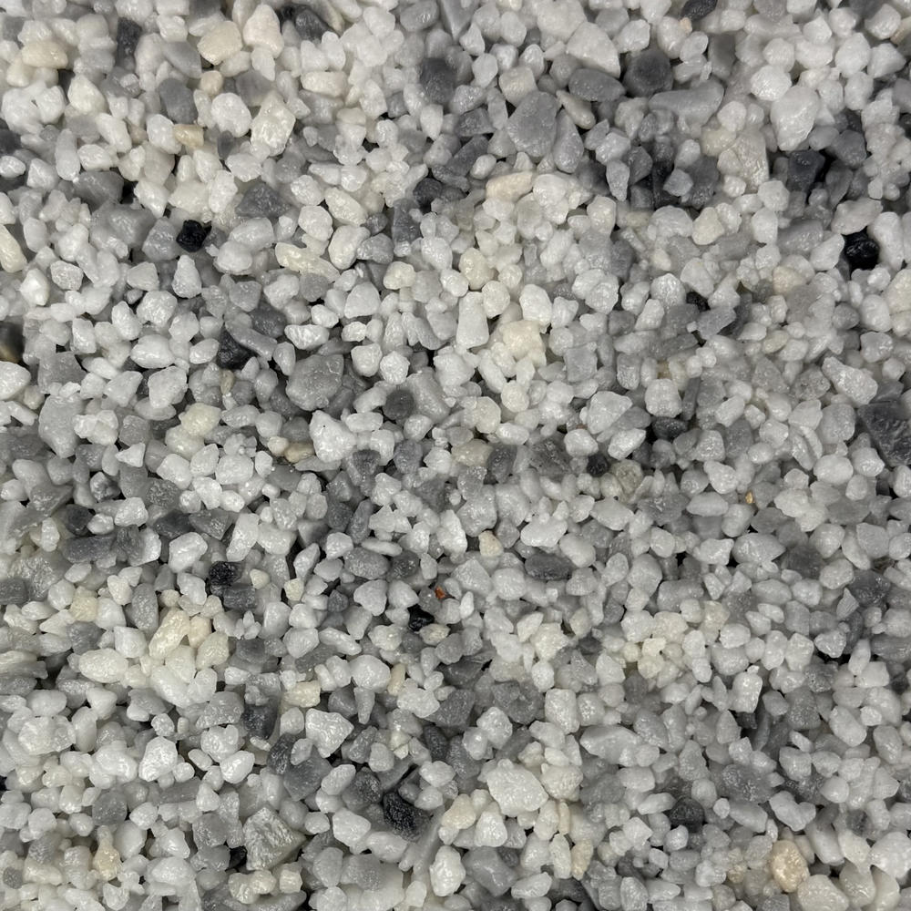 Grigio Grey - Resin Bound Marble Aggregate Kit - UVR / Moisture Tolerant / Non UV