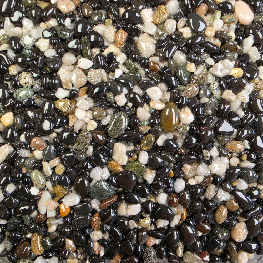 Ocean Pearl - Resin-Bound Aggregate Blend - Large Sample