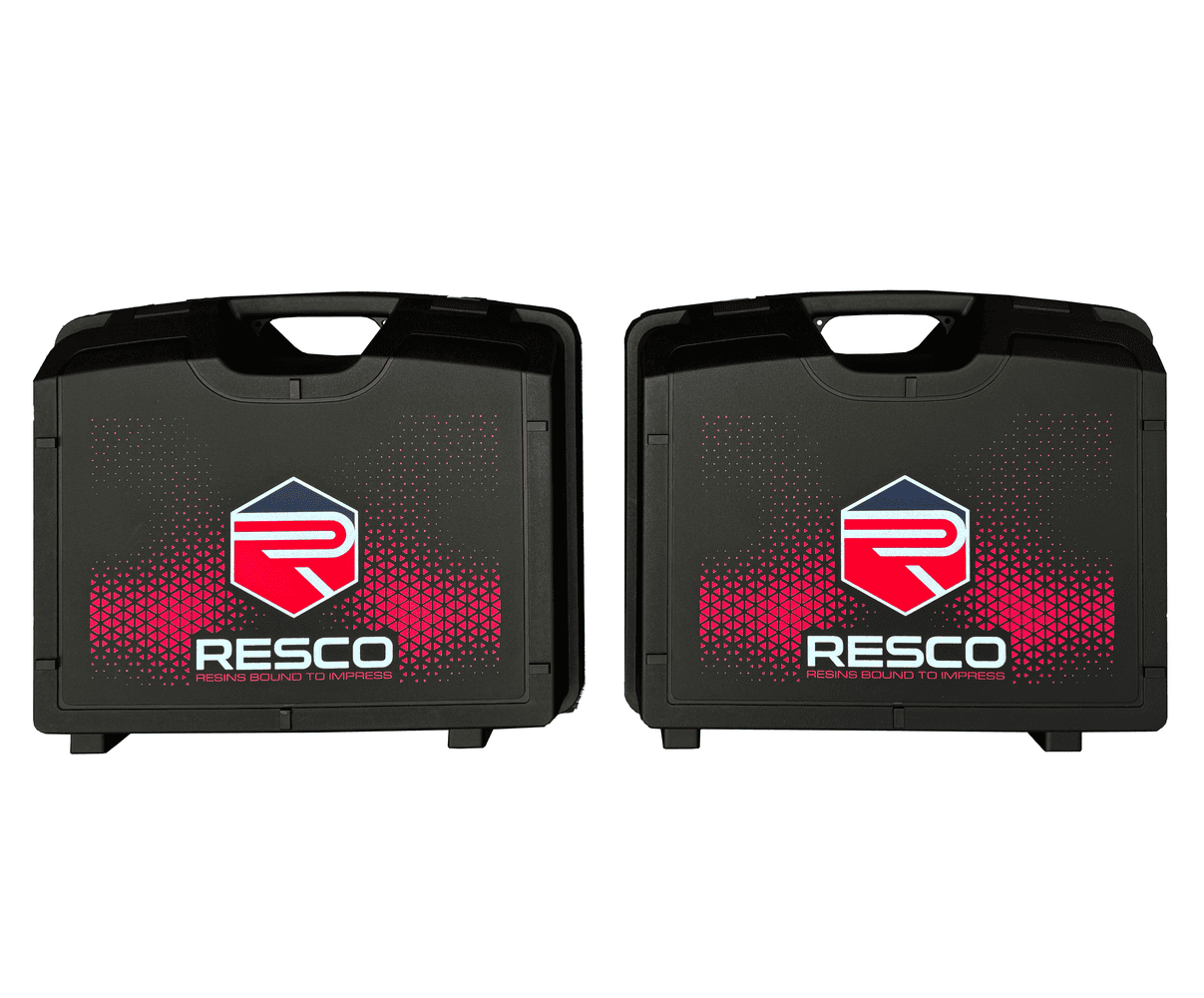 Resco - Ultimate Trade Resin Bound Sample / Display Case - Choice Of 2 Cases