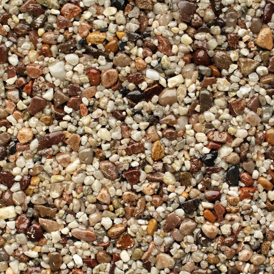 Pink Opal - Resin-Bound Aggregate Blend - Large Sample